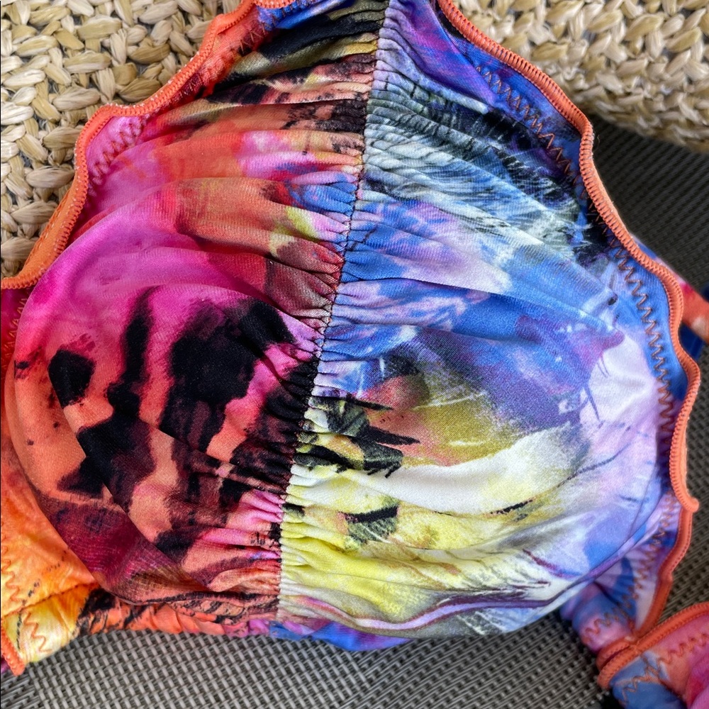 SEAFOLLY Colorful Ruffled Bikini Set - Picture 2 of 7